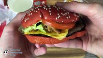 Burger King Angriest гамбургер RED BURGER НОВИНКИ Пряный