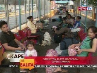 KB: Alamin ang sitwasyon sa Eva Macapagal Super Terminal sa Maynila ngayong Holy Monday