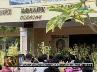 24 Oras: Mga bakasyunista sa Boracay, inalala ang Palm Sunday