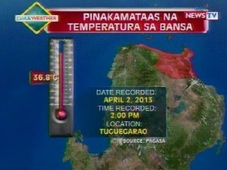 BP: Weather update as of 3:59 p.m. (Apr 3, 2013)