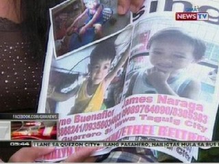 QRT: 2 bata sa Taguig na nawawala mula pa noong Miyerkules Santo, patuloy na pinaghahanap