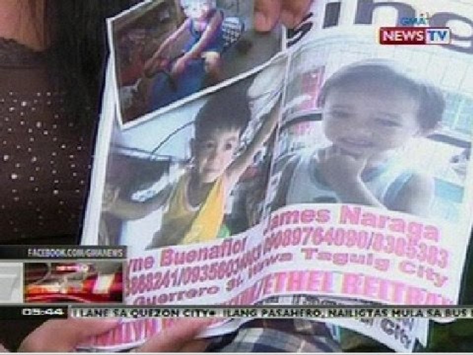 QRT: 2 bata sa Taguig na nawawala mula pa noong Miyerkules Santo, patuloy na pinaghahanap