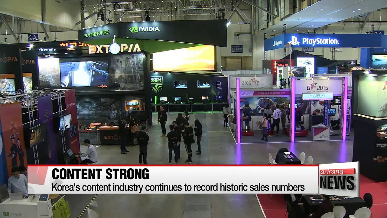 Korea's content industry continues to thrive de...