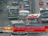 BT: Bus ang pinaka hindi ligtas na paraan ng pagbiyahe, ayon sa isang pag-aaral