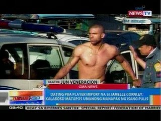 Dating PBA player import na si Jamelle Cornley, kalaboso matapos umanong manapak ng isang pulis
