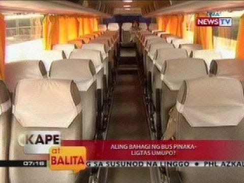KB: Aling bahagi ng bus pinaka-ligas umupo?