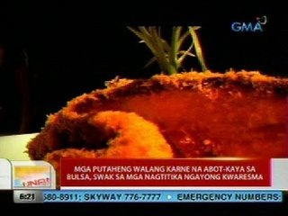 Mga putaheng walang karne at abot kaya sa bulsa, swak sa mga nagtitika ngayong kwaresma