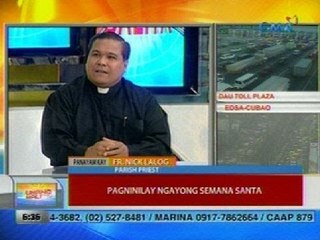 UB: Pagninilay ngayong Semana Santa