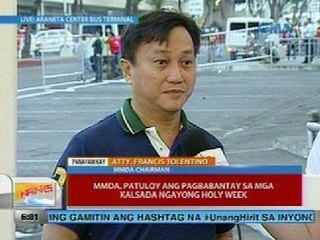 UB: MMDA, patuloy ang pagbabantay sa mga kalsada ngayong holy week