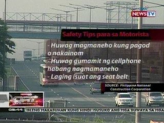 QRT: Safety tips para sa mga motorista