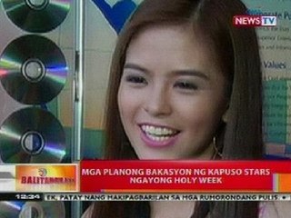 BT: Mga planong bakasyon ng Kapuso stars ngayong holy week