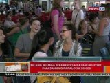 BT: Bilang ng mga biyahero sa Batangas port, inaasahang papalo sa 50,000