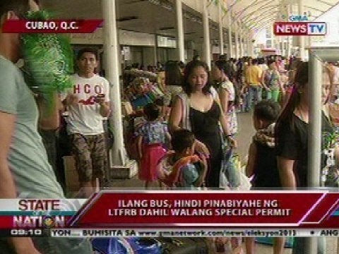 SONA: LTO, MTRCB at iba pa, masusing nag-inspeksyon sa mga bus terminal