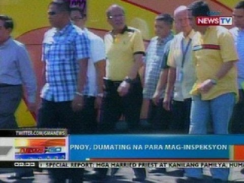 NTG: PNoy, mag-iinspeksyon sa mga barko