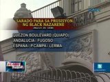 Flash Report: Ilang bahagi ng Quiapo, isasara para sa prusisyon ng Black Nazarene