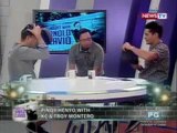 Troy and KC Montero play 'Pinoy Henyo' on Tonight with Arnold Clavio