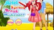 Disney Ariel Princess Games for girl, Ariel Spring Break Makeover, make up games