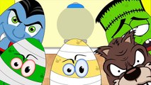 New Kids Surprise Eggs Halloween Spooky Monsters Mummy Frankenstien Werewolf Gumball Machines