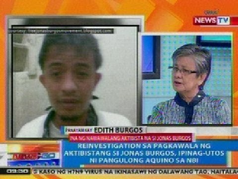 NTG: Panayam kay Edith Burgos, ina ng nawawalang aktibista na si Jonas Burgos