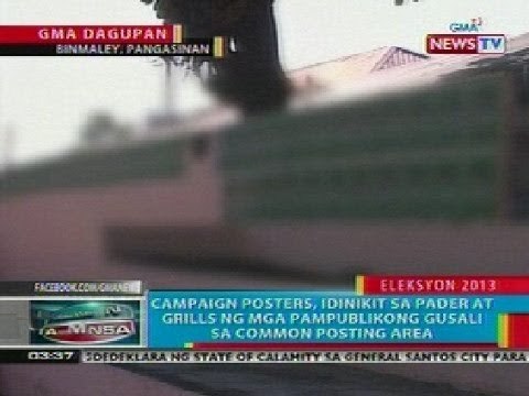BP: Mga campaign poster na ikinabit sa mga barangay hall, pinatatanggal ng COMELEC