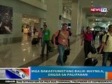 NTG: Mga bakasyunistang balik-Maynila, dagsa sa paliparan