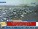 UB: Mga motoristang nagbakasyon sa mga probinsya, inaasahang dadagsa sa NLEX ngayong araw