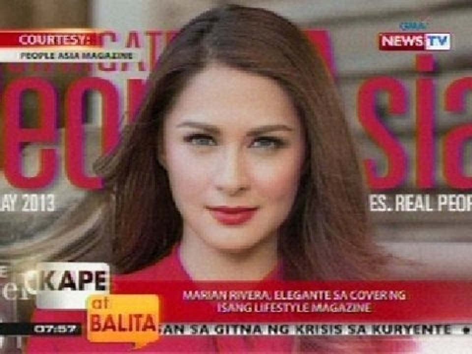 KB: Marian Rivera, elegante sa cover ng isang lifestyle magazine