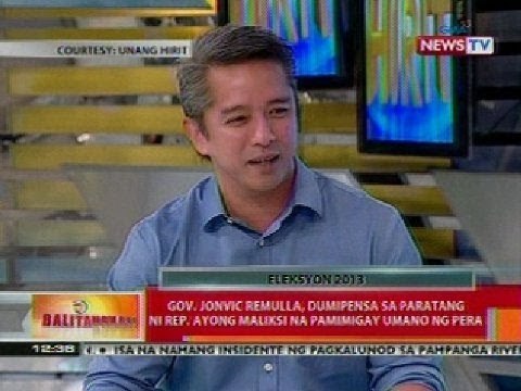 BT: Gov. Jonvic Remulla, dumipensa sa paratang ni Rep. Ayong Maliksi na pamimigay umano ng pera