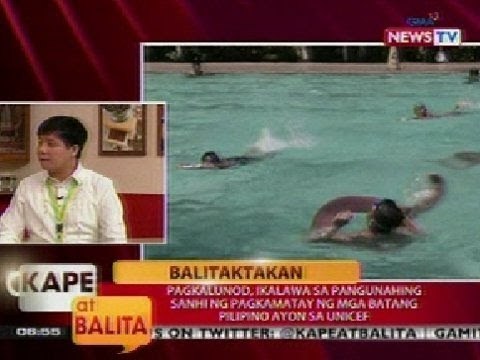 KB: Balitaktakan: Pagkalunod, ika-2 sa pangunahing sanhi ng pagkamatay ng mga batang Pinoy