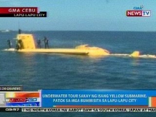NTG: Underwater tour sakay ng isang yellow submarine, patok sa Lapu-Lapu City sa Cebu