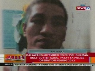 BT: 2 miyembro ng Russel Guzman Bolt-Cutter Gang, patay sa police ops noong 2012