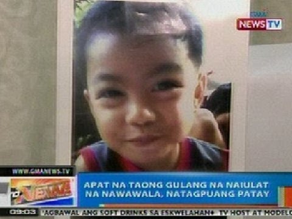 NTG: 4 na taong gulang na naiulat na nawawala sa Pililla, Rizal, natagpuang patay