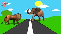 Finger Family Rhymes 3D Lion King Cartoons for Children | Lion Finger Family Children Nursery Rhymes