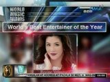 24 Oras: Regine Velasquez-Alcasid, nominado sa tatlong kategorya sa World Music Awards