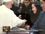 24 Oras: Pope Francis, nakaharap nina Kris Aquino at dalawang anak