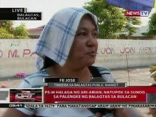 QRT: Panayam sa ilang mga tinderang nasunugan sa Bulacan