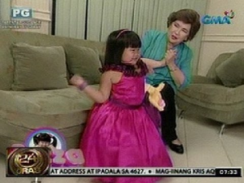 24 Oras: Ryzza Mae Dizon, nagpakabibo sa pilot episode ng The Ryzza Mae Show
