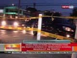 BT: Road reblocking sa intersection ng N. Ave. at Mindanao Ave., nagdulot ng traffic