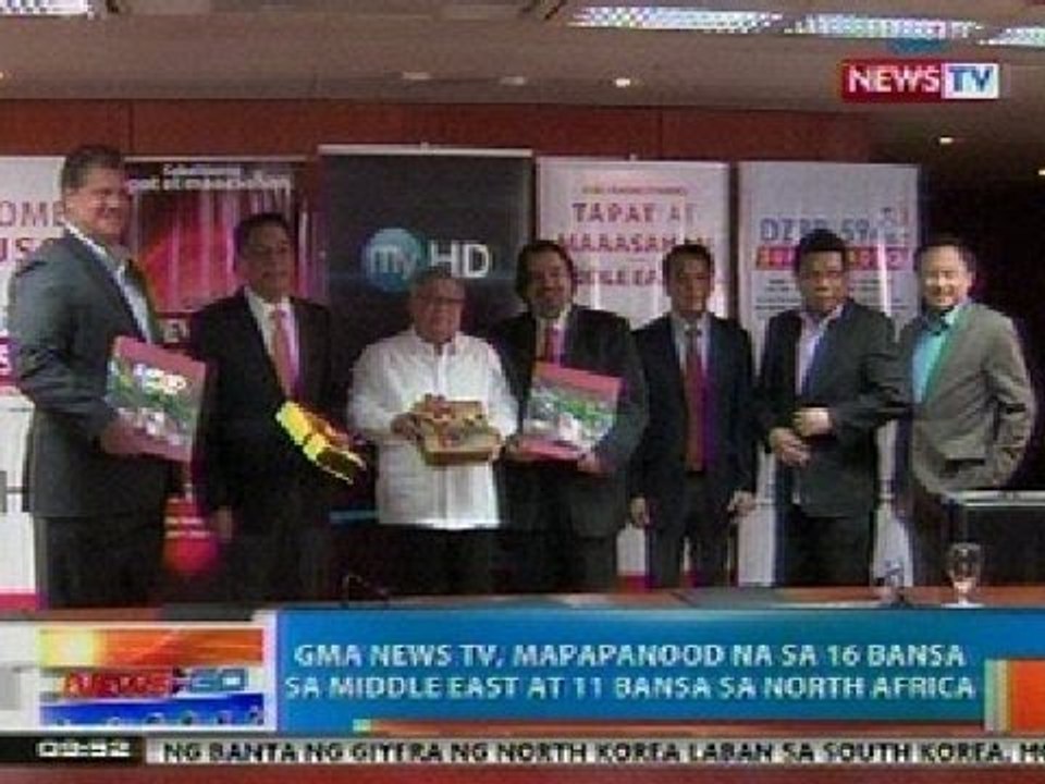NTG: GMA News TV, mapapanood na sa Middle East...