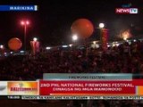 BT: 2nd PHL Nat'l Fireworks Festival, dinagsa ng mga manonood sa Marikina