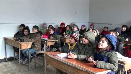 Les enfants d'Alep-Est retrouvent le chemin de l'école
