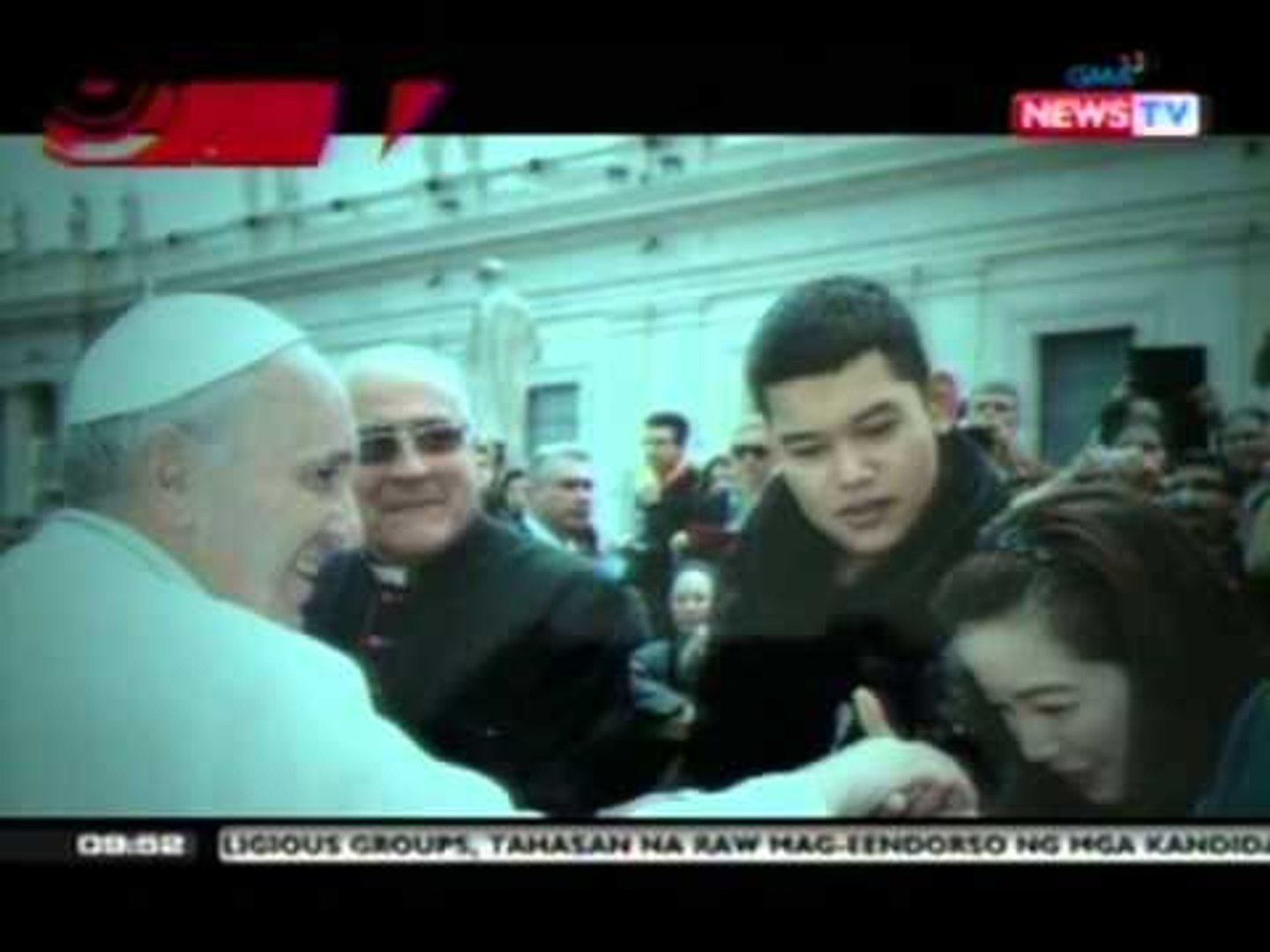 SONA: Kris Aquino at kanyang mga anak, nakasalamuha si Pope Francis