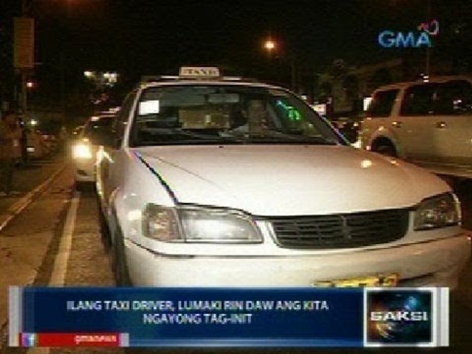 Saksi: Ilang taxi driver at mga tindero ng halo-halo at yelo, lumaki raw ang kita ngayong tag-init