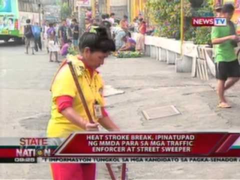 SONA: Heat stroke, heat stress at dehydration, parehong banta sa tao at hayop
