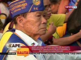 KB: Ilan sa mga bayani sa Fall of Bataan, nararapat na kilalin sa paggunita ng Araw ng Kagitingan