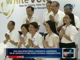 Saksi: 8 senatorial candidate, ieendorso ng El Shaddai at iba pang Catholic group