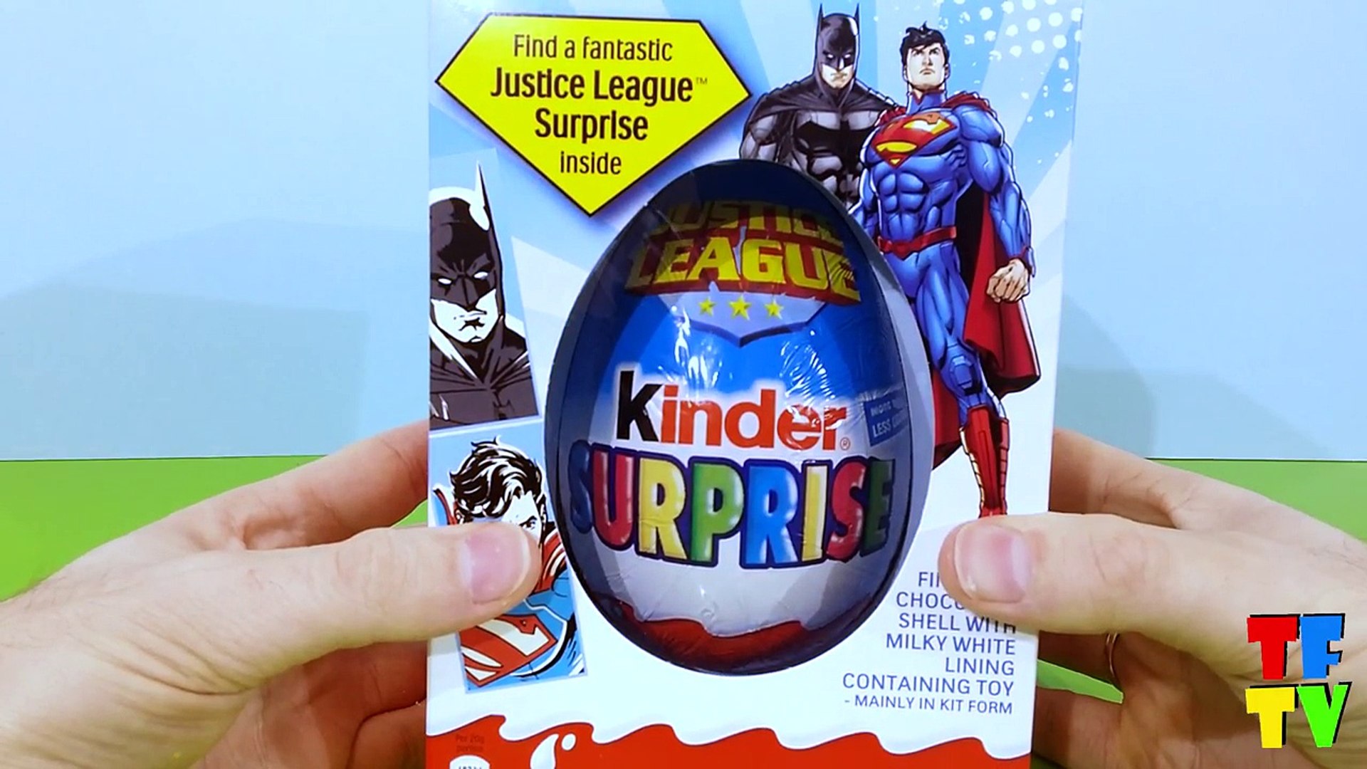 justice league kinder joy