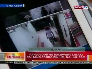 BT: Panloloob ng 2 lalaki sa isang condo sa Cebu, na-hulicam