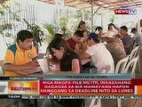 BT:L Mga nagfa-file ng ITR, inaasahang dadagsa sa BIR mamayang hapon hanggang Lunes