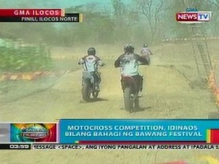 Descargar video: BP: Motocross competition, idinaos bilang bahagi ng Bawang Festival sa Ilocos Norte